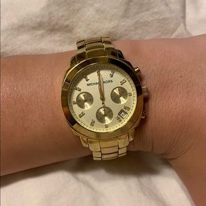 Gold Michael Kors Watch
